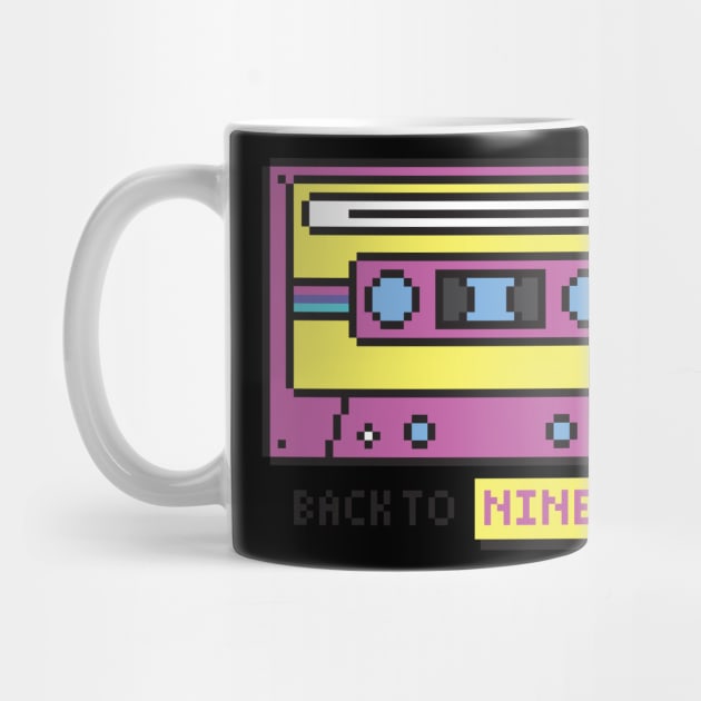 Back To Nineties 90s Retro Cassette by wbdesignz